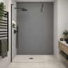 Panneau de douche RAL 7046 Telegris 2 sur mesure | Livraison gratuite