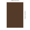 Panneau de douche RAL 8011 Brun noisette sur mesure | Livraison gratuite