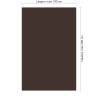 Panneau de douche RAL 8017 Brun chocolat sur mesure | Livraison gratuite