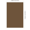 Panneau de douche RAL 8024 Brun beige sur mesure | Livraison gratuite