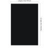 Panneau de douche RAL 9005 Noir foncé sur mesure | Livraison gratuite