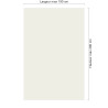 Panneau de douche RAL 9010 Blanc pur sur mesure | Livraison gratuite