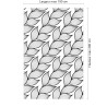 Panneau de douche motif épis de blé gris dimensions max 190x290 cm