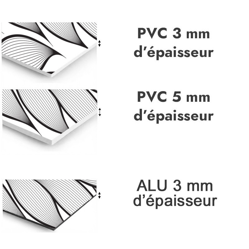 Panneau de douche motif épis de blé gris - PVC et ALU épaisseurs