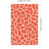 Panneau de douche motif floraison corail dimensions max 190x290 cm