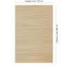 Panneau de douche motif bois clair dimensions max 190x290 cm