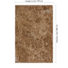 Panneau de douche motif marbre ocre naturel dimensions max 190x290 cm