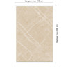 Panneau de douche motif marbre naturel beige dimensions max 190x290 cm