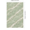 Panneau de douche motif marbre vert sauge et veines délicates dimensions max 190x290 cm