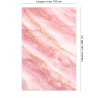 Panneau de douche motif marbre rose gold avec fines veines dimensions max 190x290 cm