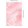 Panneau de douche motif marbre rose classique dimensions max 190x290 cm