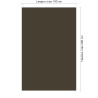 Panneau de douche gris taupe sur mesure | Livraison gratuite