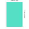 Panneau de douche vert lagon sur mesure | Livraison gratuite
