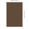 Panneau de douche cacao sur mesure | Livraison gratuite