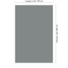 Panneau de douche gris titane sur mesure | Livraison gratuite