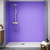 Panneau de douche améthyste sur mesure | Livraison gratuite