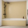 Panneau de douche marron clair sur mesure | Livraison gratuite