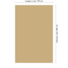 Panneau de douche marron clair sur mesure | Livraison gratuite