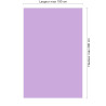 Panneau de douche mauve clair sur mesure | Livraison gratuite