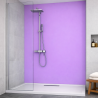 Panneau de douche mauve sur mesure | Livraison gratuite