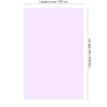 Panneau de douche violet clair sur mesure | Livraison gratuite