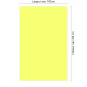 Panneau de douche jaune clair sur mesure | Livraison gratuite