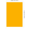Panneau de douche jaune orange sur mesure | Livraison gratuite