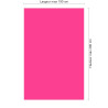 Panneau de douche rose fushia sur mesure | Livraison gratuite