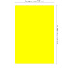 Panneau de douche jaune sur mesure | Livraison gratuite