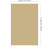 Panneau de douche RAL 1001 Beige sur mesure | Livraison gratuite