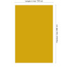 Panneau de douche RAL 1004 Jaune or sur mesure | Livraison gratuite