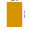 Panneau de douche RAL 1007 Jaune narcisse sur mesure | Livraison gratuite