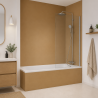 Panneau de douche RAL 1011 Beige brun sur mesure | Livraison gratuite