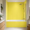 Panneau de douche RAL 1016 Jaune soufre sur mesure | Livraison gratuite