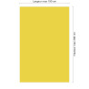 Panneau de douche RAL 1018 Jaune zinc sur mesure | Livraison gratuite