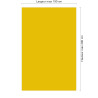 Panneau de douche RAL 1023 Jaune signalisation sur mesure | Livraison gratuite