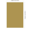Panneau de douche RAL 1024 Jaune ocre sur mesure | Livraison gratuite