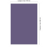 Panneau de douche RAL 4011 Violet nacré sur mesure | Livraison gratuite