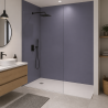 Panneau de douche RAL 4012 Mûre nacré sur mesure | Livraison gratuite