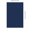 Panneau de douche RAL 5003 Bleu saphir sur mesure | Livraison gratuite