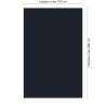 Panneau de douche RAL 5004 Bleu noir sur mesure | Livraison gratuite