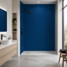 Panneau de douche RAL 5010 Bleu gentiane sur mesure | Livraison gratuite