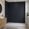 Panneau de douche RAL 5011 Bleu acier sur mesure | Livraison gratuite