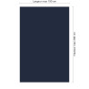 Panneau de douche RAL 5011 Bleu acier sur mesure | Livraison gratuite
