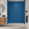 Panneau de douche RAL 5015 Bleu ciel sur mesure | Livraison gratuite