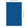 Panneau de douche RAL 5017 Bleu signalisation sur mesure | Livraison gratuite