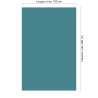 Panneau de douche RAL 5018 Bleu turquoise sur mesure | Livraison gratuite