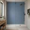 Panneau de douche RAL 5024 Bleu pastel sur mesure | Livraison gratuite