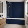 Panneau de douche RAL 5026 Bleu nuit nacré sur mesure | Livraison gratuite