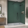 Panneau de douche RAL 6000 Vert patine sur mesure | Livraison gratuite